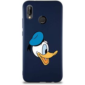 Printify Huawei P20 Lite Soft Premier Kapak Donald Duck-F Tasarımlı Silikon Cep Telefonu Kılıfı