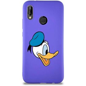 Printify Huawei P20 Lite Soft Premier Kapak Donald Duck-F Tasarımlı Silikon Cep Telefonu Kılıfı