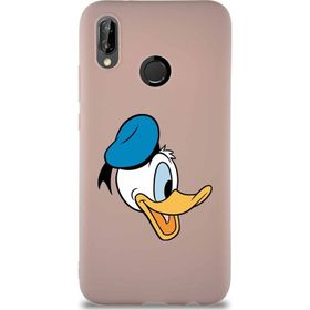 Printify Huawei P20 Lite Soft Premier Kapak Donald Duck-F Tasarımlı Silikon Cep Telefonu Kılıfı