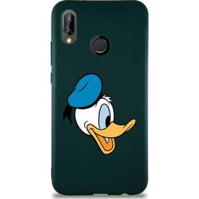 Printify Huawei P20 Lite Soft Premier Kapak Donald Duck-F Tasarımlı Silikon Cep Telefonu Kılıfı