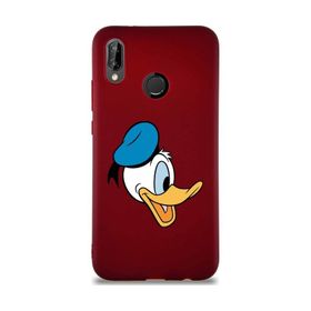Printify Huawei P20 Lite Soft Premier Kapak Donald Duck-F Tasarımlı Silikon Cep Telefonu Kılıfı