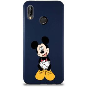 PrintiFy Huawei P20 Lite Soft Premier Kapak Mickey Mouse-A Tasarımlı Silikon Cep Telefonu Kılıfı