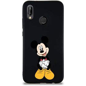 PrintiFy Huawei P20 Lite Soft Premier Kapak Mickey Mouse-A Tasarımlı Silikon Cep Telefonu Kılıfı