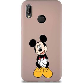 PrintiFy Huawei P20 Lite Soft Premier Kapak Mickey Mouse-A Tasarımlı Silikon Cep Telefonu Kılıfı