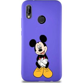 PrintiFy Huawei P20 Lite Soft Premier Kapak Mickey Mouse-A Tasarımlı Silikon Cep Telefonu Kılıfı