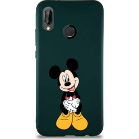 PrintiFy Huawei P20 Lite Soft Premier Kapak Mickey Mouse-A Tasarımlı Silikon Cep Telefonu Kılıfı