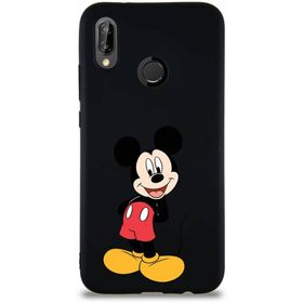 Printify Huawei P20 Lite Soft Premier Kapak Mickey Mouse-B Tasarımlı Silikon Cep Telefonu Kılıfı
