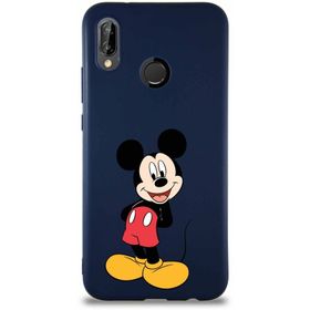 Printify Huawei P20 Lite Soft Premier Kapak Mickey Mouse-B Tasarımlı Silikon Cep Telefonu Kılıfı