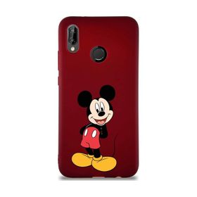 Printify Huawei P20 Lite Soft Premier Kapak Mickey Mouse-B Tasarımlı Silikon Cep Telefonu Kılıfı