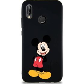 Printify Huawei P20 Lite Soft Premier Kapak Mickey Mouse-B Tasarımlı Silikon Cep Telefonu Kılıfı