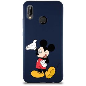 Printify Huawei P20 Lite Soft Premier Kapak Mickey Mouse-C Tasarımlı Silikon Cep Telefonu Kılıfı