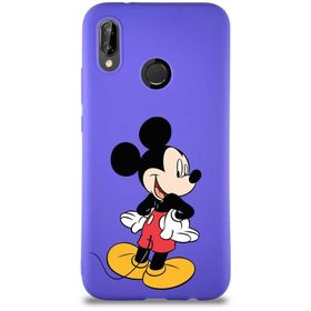 Printify Huawei P20 Lite Soft Premier Kapak Mickey Mouse-D Tasarımlı Silikon Cep Telefonu Kılıfı