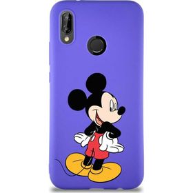 Printify Huawei P20 Lite Soft Premier Kapak Mickey Mouse-D Tasarımlı Silikon Cep Telefonu Kılıfı