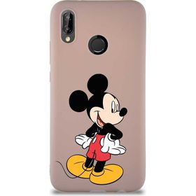Printify Huawei P20 Lite Soft Premier Kapak Mickey Mouse-D Tasarımlı Silikon Cep Telefonu Kılıfı
