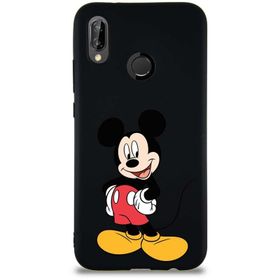 Printify Huawei P20 Lite Soft Premier Kapak Mickey Mouse-E Tasarımlı Silikon Cep Telefonu Kılıfı