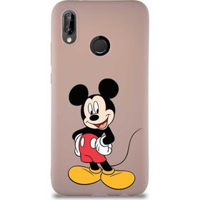 Printify Huawei P20 Lite Soft Premier Kapak Mickey Mouse-E Tasarımlı Silikon Cep Telefonu Kılıfı