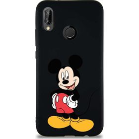 Printify Huawei P20 Lite Soft Premier Kapak Mickey Mouse-E Tasarımlı Silikon Cep Telefonu Kılıfı