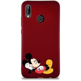 Printify Huawei P20 Lite Soft Premier Kapak Mickey Mouse-F Tasarımlı Silikon Cep Telefonu Kılıfı