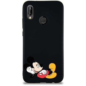 Printify Huawei P20 Lite Soft Premier Kapak Mickey Mouse-F Tasarımlı Silikon Cep Telefonu Kılıfı