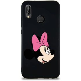 Printify Huawei P20 Lite Soft Premier Kapak Minnie Mouse-A Tasarımlı Silikon Cep Telefonu Kılıfı