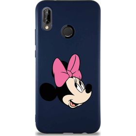 Printify Huawei P20 Lite Soft Premier Kapak Minnie Mouse-A Tasarımlı Silikon Cep Telefonu Kılıfı