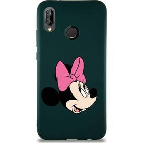 Printify Huawei P20 Lite Soft Premier Kapak Minnie Mouse-A Tasarımlı Silikon Cep Telefonu Kılıfı
