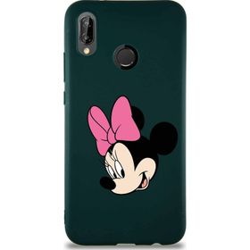 Printify Huawei P20 Lite Soft Premier Kapak Minnie Mouse-B Tasarımlı Silikon Cep Telefonu Kılıfı