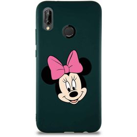 Printify Huawei P20 Lite Soft Premier Kapak Minnie Mouse-C Tasarımlı Silikon Cep Telefonu Kılıfı