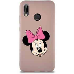 Printify Huawei P20 Lite Soft Premier Kapak Minnie Mouse-C Tasarımlı Silikon Cep Telefonu Kılıfı