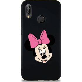 Printify Huawei P20 Lite Soft Premier Kapak Minnie Mouse-C Tasarımlı Silikon Cep Telefonu Kılıfı