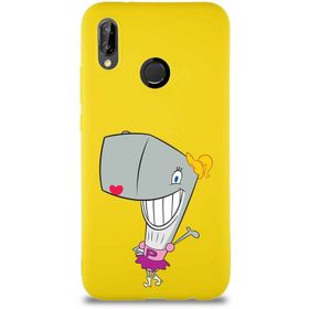 Printify Huawei P20 Lite Soft Premier Kapak Pearl Yengeç Tasarımlı Silikon Cep Telefonu Kılıfı