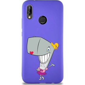 Printify Huawei P20 Lite Soft Premier Kapak Pearl Yengeç Tasarımlı Silikon Cep Telefonu Kılıfı