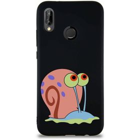 Printify Huawei P20 Lite Soft Premier Kapak Salyangoz Gary Tasarımlı Silikon Cep Telefonu Kılıfı