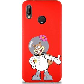 Printify Huawei P20 Lite Soft Premier Kapak Sandy Tasarımlı Silikon Cep Telefonu Kılıfı