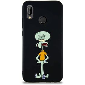 Printify Huawei P20 Lite Soft Premier Kapak Squidward Dokunaç Tasarımlı Silikon Cep Telefonu Kılıfı