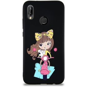 Printify Huawei P20 Lite Soft Premier Kapak Vespagirl Tasarımlı Silikon Cep Telefonu Kılıfı