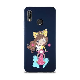 Printify Huawei P20 Lite Soft Premier Kapak Vespagirl Tasarımlı Silikon Cep Telefonu Kılıfı
