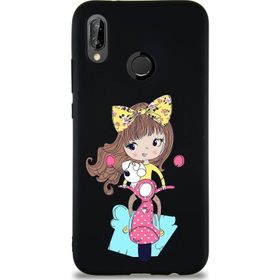 Printify Huawei P20 Lite Soft Premier Kapak Vespagirl Tasarımlı Silikon Cep Telefonu Kılıfı