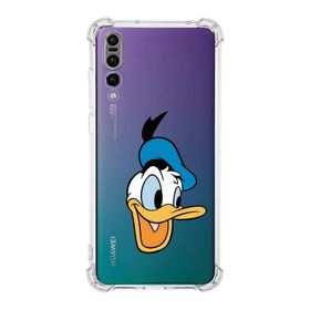 Printify Huawei P20 Pro Uyumlu Köşe Korumalı Antişok Kapak Donald Duck Tasarımlı Şeffaf Kılıf