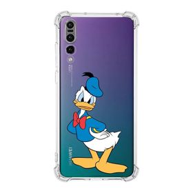 Printify Huawei P20 Pro Uyumlu Köşe Korumalı Antişok Kapak Donald Duck Tasarımlı Şeffaf Kılıf