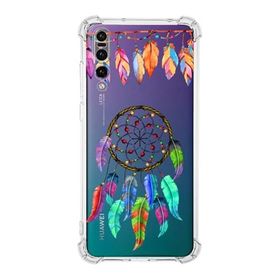 Printify Huawei P20 Pro Uyumlu Nazar Boncuğu 6 Baskılı Şeffaf Köşe Korumalı Antişok Kılıf
