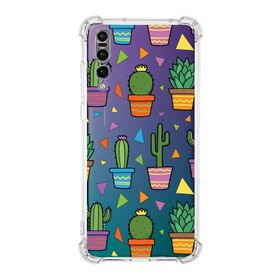 Printify Huawei P20 Pro Uyumlu Water Color 4 Baskılı Şeffaf Köşe Korumalı Antişok Kılıf