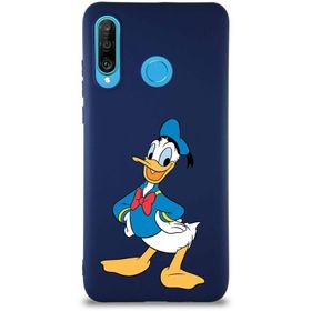 Printify Huawei P30 Lite Soft Premier Kapak Donald Duck-C Tasarımlı Silikon Cep Telefonu Kılıfı