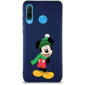 Printify Huawei P30 Lite Soft Premier Kapak Mickey Mouse-G Tasarımlı Silikon Cep Telefonu Kılıfı