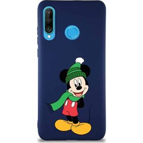 Printify Huawei P30 Lite Soft Premier Kapak Mickey Mouse-G Tasarımlı Silikon Cep Telefonu Kılıfı