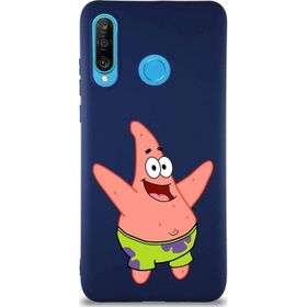 Printify Huawei P30 Lite Soft Premier Kapak Patrick Yıldız Tasarımlı Silikon Cep Telefonu Kılıfı