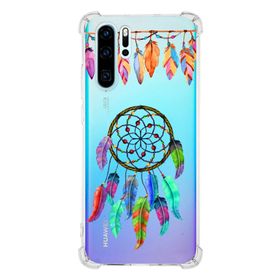 Printify Huawei P30 Pro Uyumlu Nazar Boncuğu 6 Baskılı Şeffaf Köşe Korumalı Antişok Kılıf