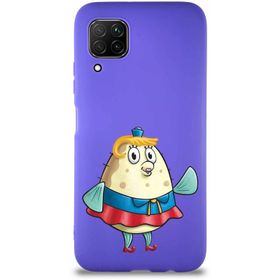 Printify Huawei P40 Lite Soft Premier Kapak Bayan Puff Tasarımlı Silikon Cep Telefonu Kılıfı