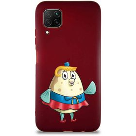 Printify Huawei P40 Lite Soft Premier Kapak Bayan Puff Tasarımlı Silikon Cep Telefonu Kılıfı