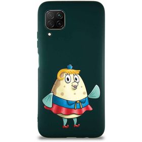 Printify Huawei P40 Lite Soft Premier Kapak Bayan Puff Tasarımlı Silikon Cep Telefonu Kılıfı